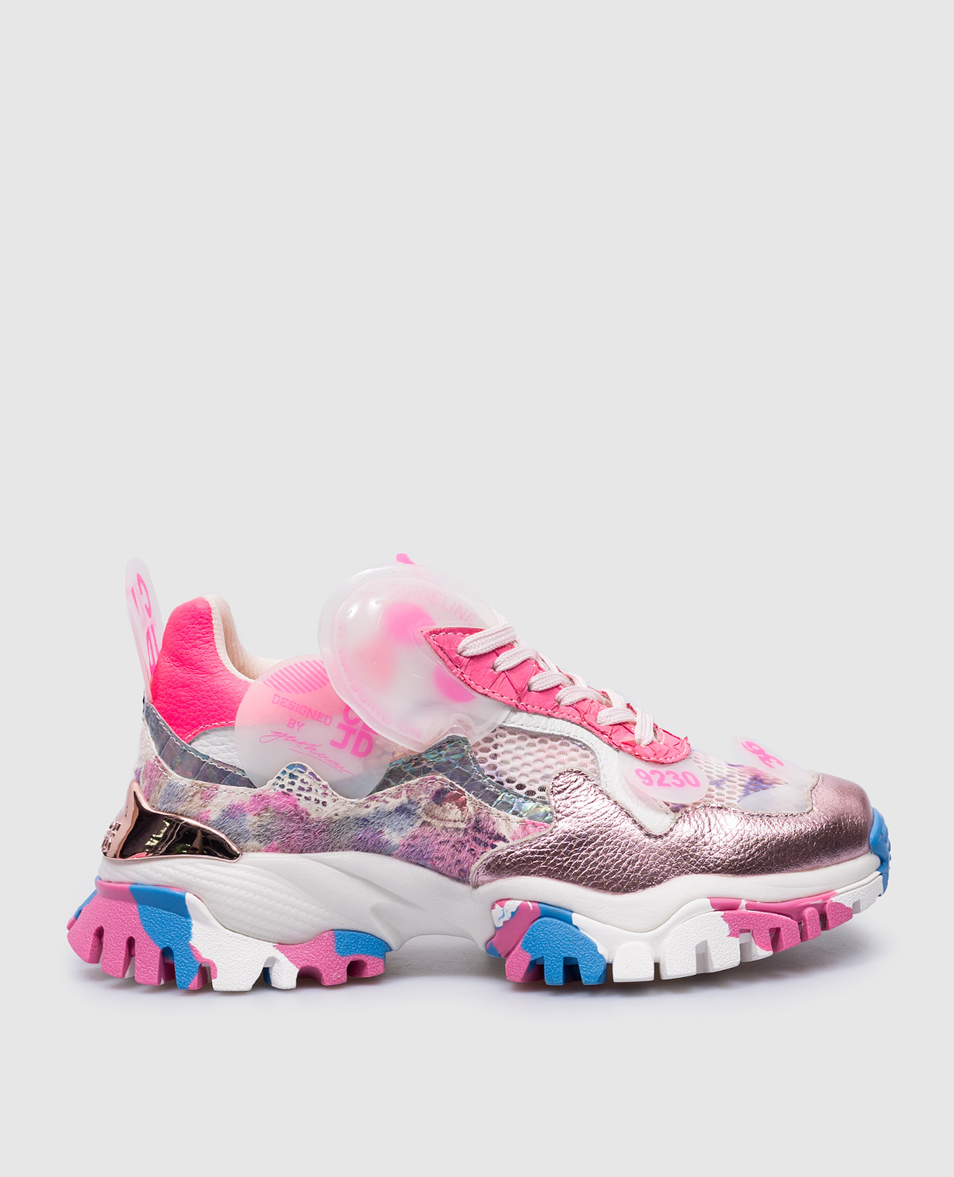 

Розовые комбинированные кроссовки C-CLOUD, Розовый, Кроссовки