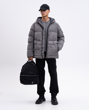 Stone Island Сірий світшот з логотипом K2S156100060S0051