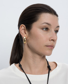Ami Paris Золотые серьги Dune UJW219361