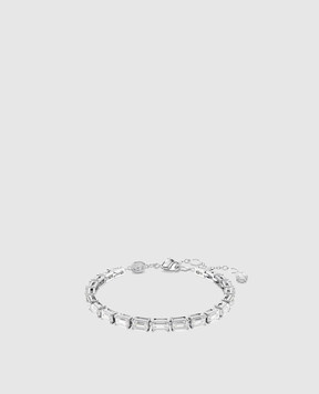 Swarovski серебристый браслет Matrix Tennis 5707200