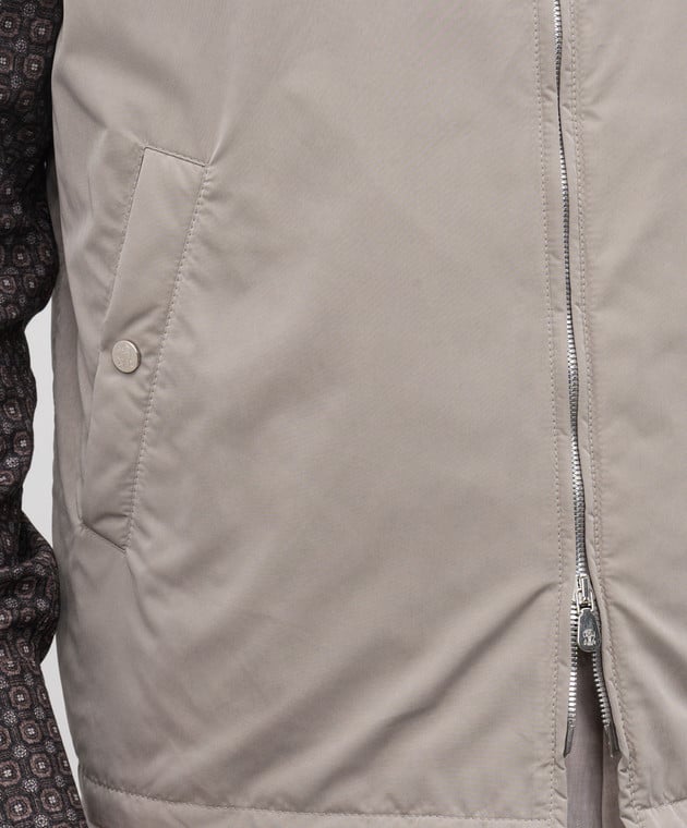 Brunello Cucinelli Жилет бежевого цвета MD4796521 изображение 5