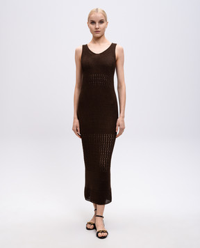 Max Mara Коричнева сукня VALOIS VALOIS