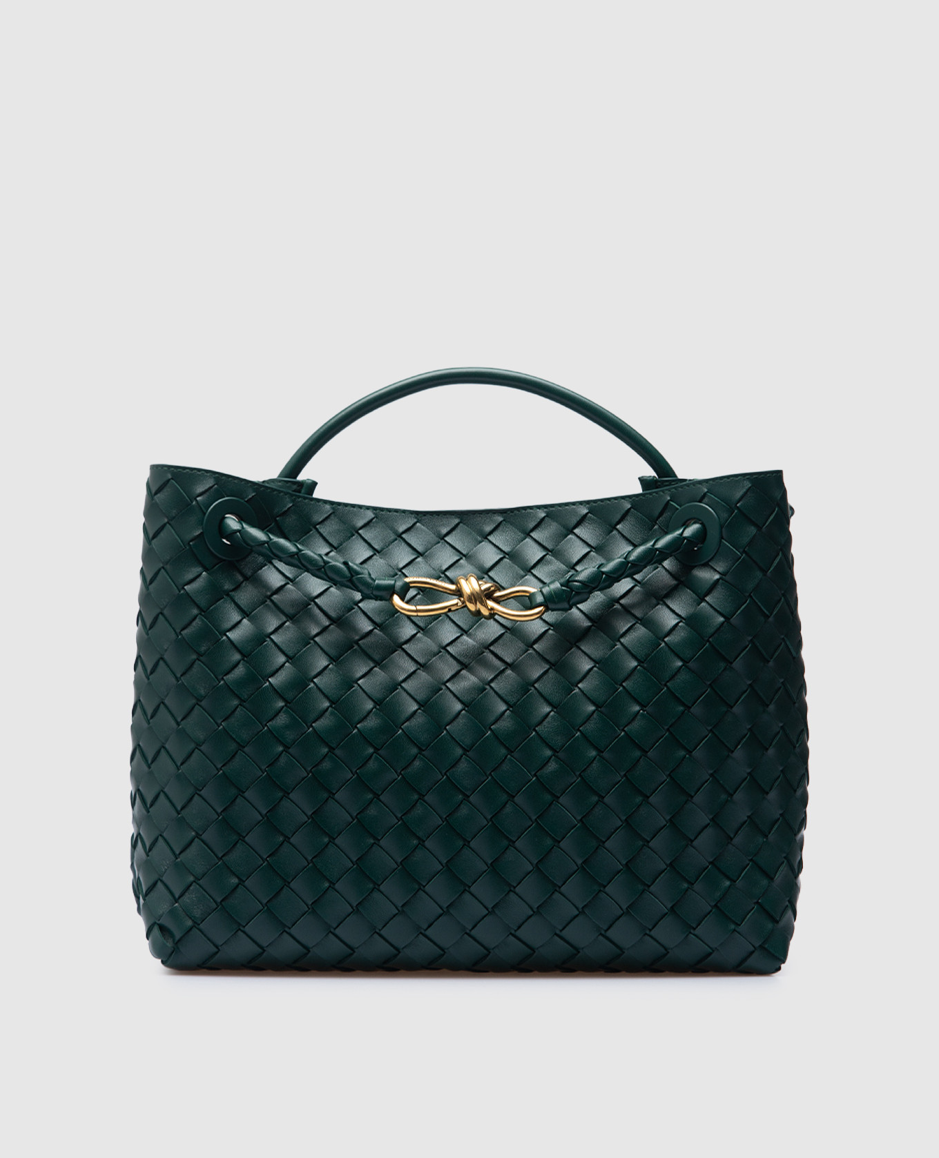 

Зеленая кожаная сумка-тоут Andiamo, Зеленый, Сумки на плечо