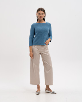 Max Mara Weekend Синий джемпер ADDOTTO ADDOTTO