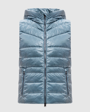 Woolrich Блакитний пуховий жилет Aliquippa CFWWOU1033FRUT3085
