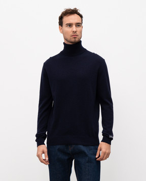 Woolrich Синій гольф з вовни CFWOKN2001MRUF0469
