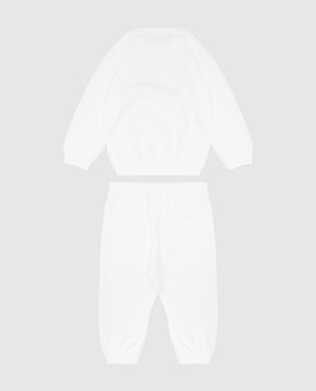 Brunello Cucinelli Детский белый костюм B29MT20710