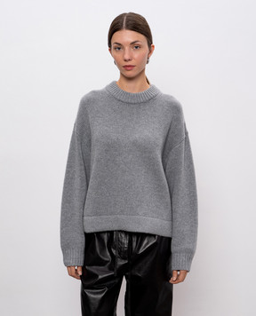 PROENZA SCHOULER Сірий светр Ruthi з кашеміру R2547291KK024