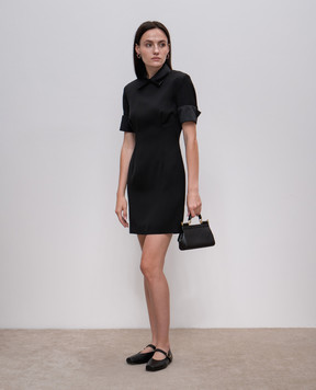 Max Mara Sportmax Чорна сукня міні CIPRO CIPRO