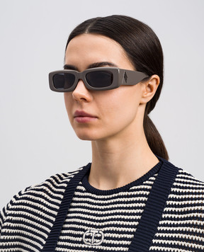 The Attico by Linda Farrow Коричневі сонцезахисні окуляри Mini Marfa ATTICO16C25