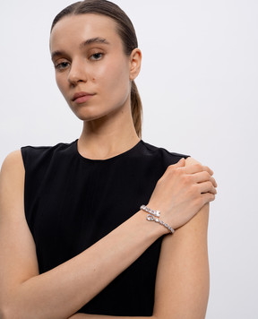 Swarovski Сріблястий браслет Matrix 5692527