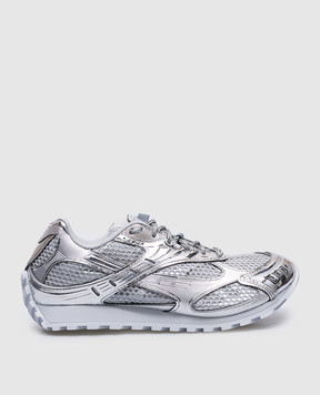 Bottega Veneta Серебристые кроссовки Orbit 755915V4V51