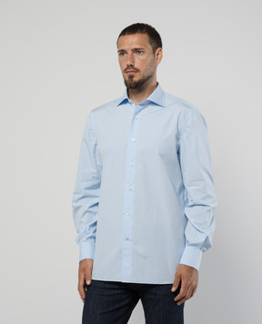 ISAIA Блакитна сорочка IM10TCKM002
