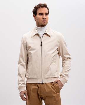 Herno Бежевая куртка с логотипом GI000503U13246S