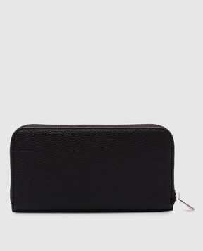Tom Ford Черный кожаный кошелек с принтом логотипа Y0241LCL158S