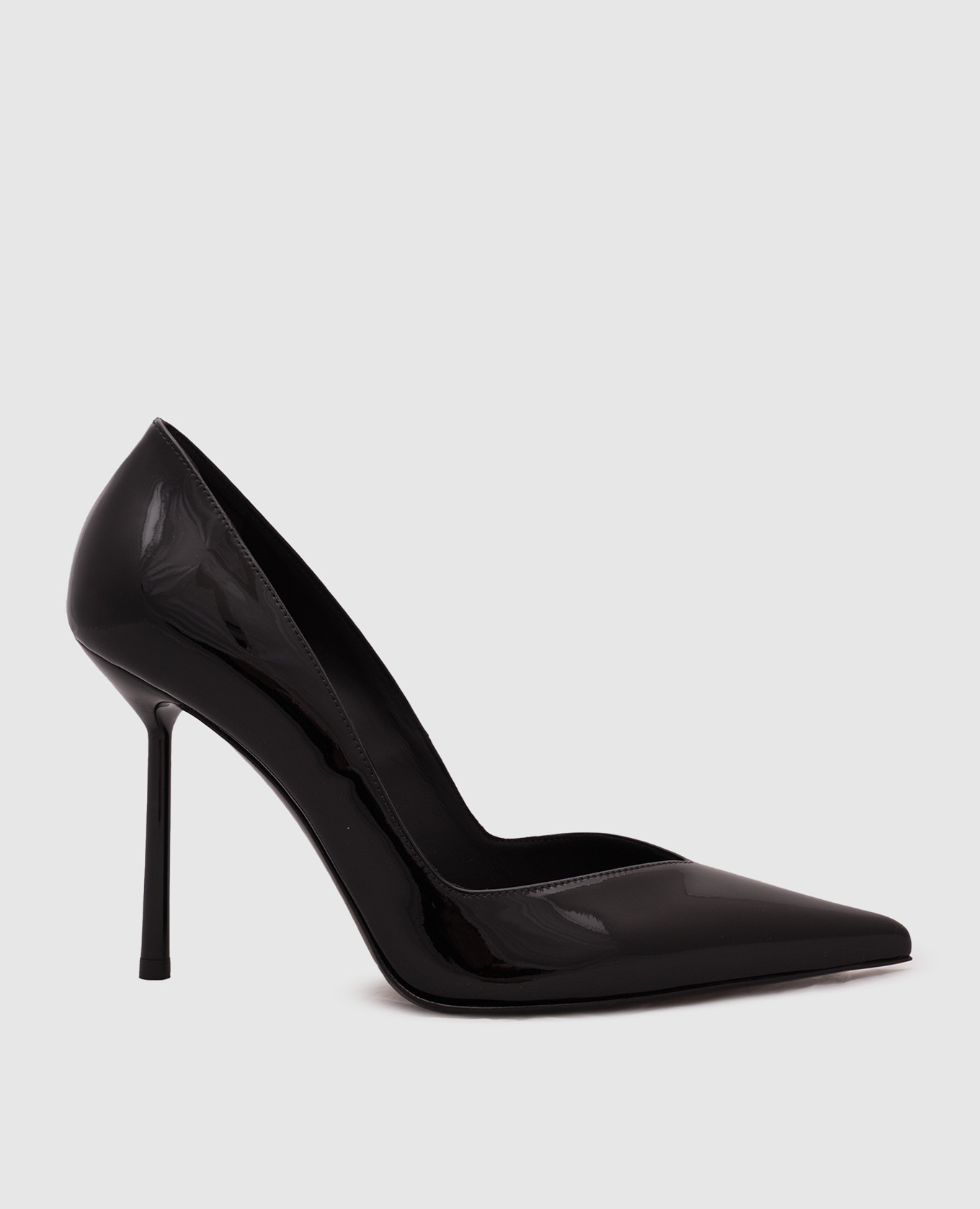 

Черные кожаные лакированные туфли VIVIENNE, Черный, Туфли