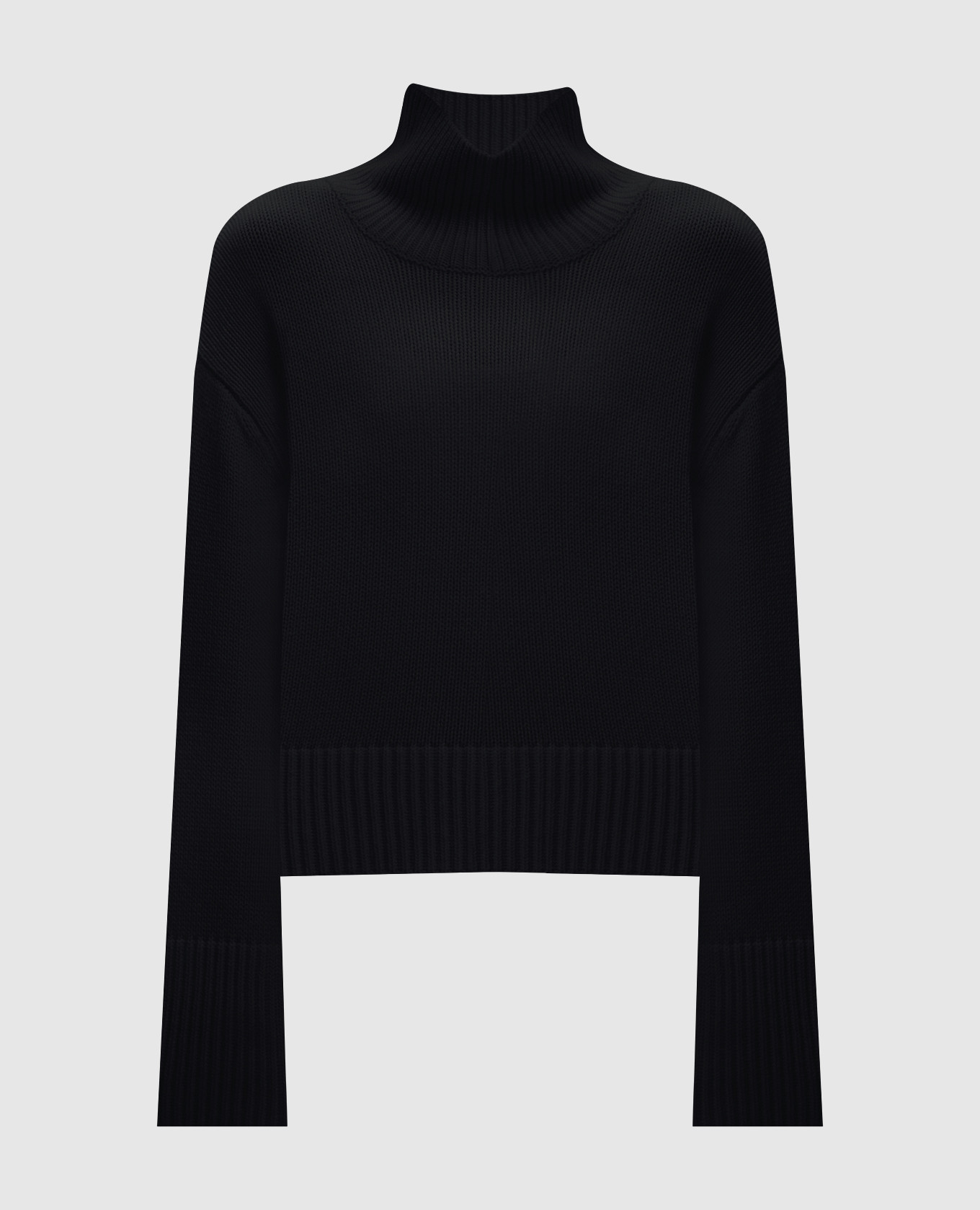 

Серый свитер Fleur из кашемира, Свитера