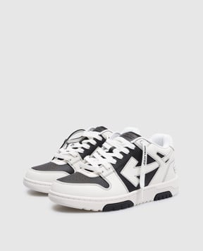 Off-White Шкіряні кросівки Out Of Office з логотипом OWIA259C99LEA014