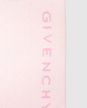 Givenchy Дитячі рожеві двосторонні спортивні штани з логотипом H30404612