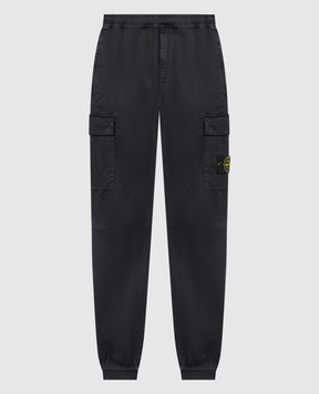 Stone Island Серые джогеры с логотипом K1S153100313S0010
