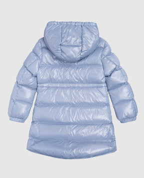 Moncler ENFANT Дитячий блакитний пуховик Dacca J29541C000055963V1214