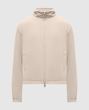 Cashmere&Whiskey Бежева двостороння куртка з вовною і кашеміром GM003SC1340476