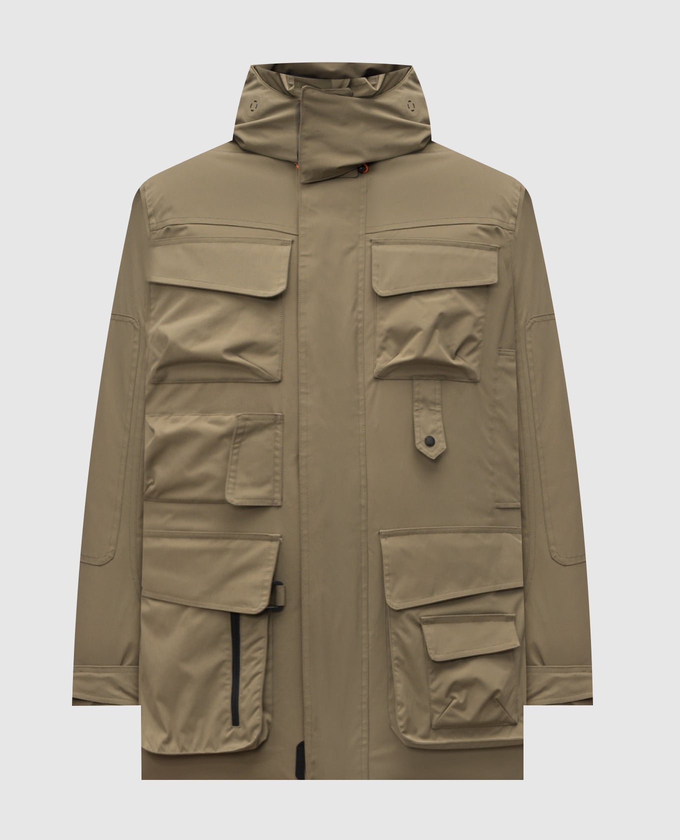 

Зеленая куртка с нашивкой логотипа, Зеленый, Куртки