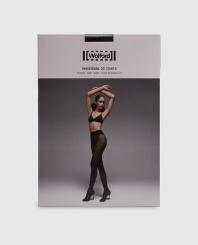 Wolford Чорні колготи Fatal 20 den 18267
