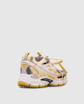 Off-White Жовті кросівки Be Right Back OWIA289S25FAB004
