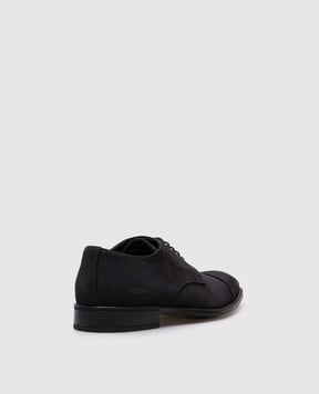 Canali Синие замшевые дерби RB01205621260