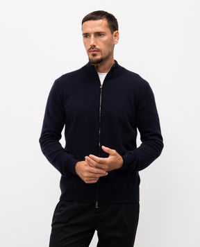 Cashmere&Whiskey Кардиган из кашемира синего цвета MU8671312341R