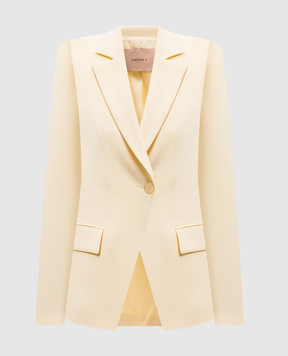 Twinset Жовтий жакет з емблемою 251TP2100