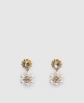LELET NY Золотисті сережки Hannah LELFW241858G