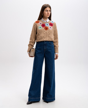 Max Mara Weekend Бежевый свитер SASIA с шерстью SASIA