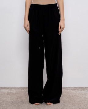 Ermanno Scervino Чорні штани D462P701VKX