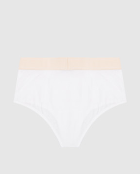 Palm Angels Белые трусики с узором логотипа PWUC006S24FAB001