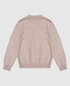 Brunello Cucinelli Детский бежевый кардиган из кашемира B22M10016B