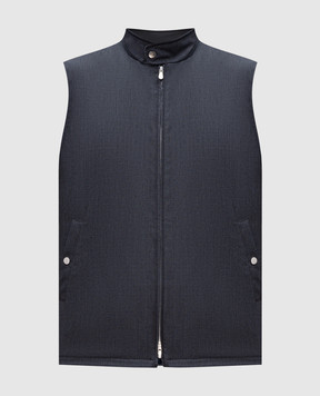 Brunello Cucinelli Сірий жилет з вовни MM4506521