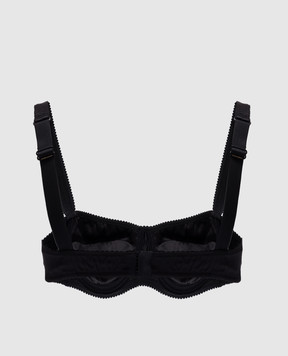 Dolce&Gabbana Черный лиф из шелка O1A12TONO13