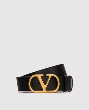 Valentino Двосторонній шкіряний ремінь Vlogo Signature 7W2T0SQ4IYR