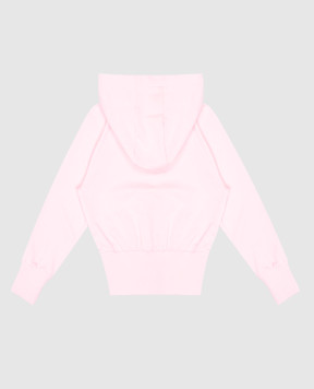 Balmain Дитяче рожеве худі з логотипом BW4A30Z0114