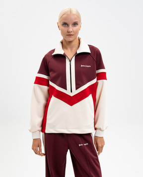 Palm Angels Cпортивна куртка Color Block з логотипом PWBD067F25FAB001
