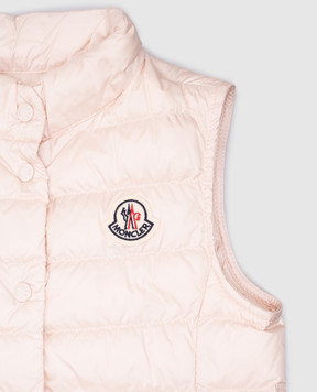Moncler ENFANT Детский бежевый пуховый жилет Liane K19541A00026597YF1214