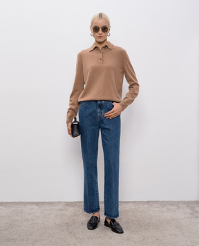 Loro Piana Сині джинси з шовком Brooke FAP4055