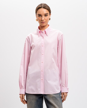 Givenchy Рожева сорочка з логотипом BW61D6G1ZE