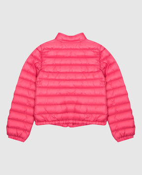 Moncler ENFANT Детская розовая пуховая куртка Lans K19541A00066597YF810