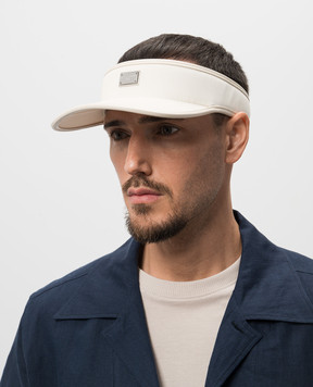 Dolce&Gabbana Бежевий козирок з логотипом GH910AFUFL3