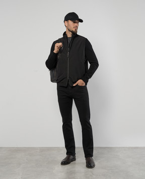 Canali Черный жилет SG02321O40934