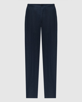 Kiton Синие брюки UPN01H09227