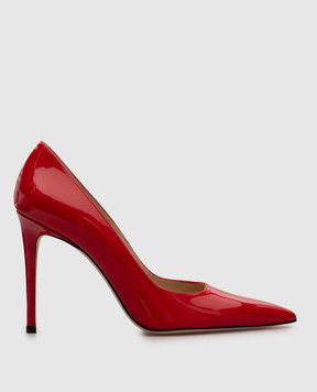 Stuart Weitzman Красные кожаные лакированные туфли POWER SJ956